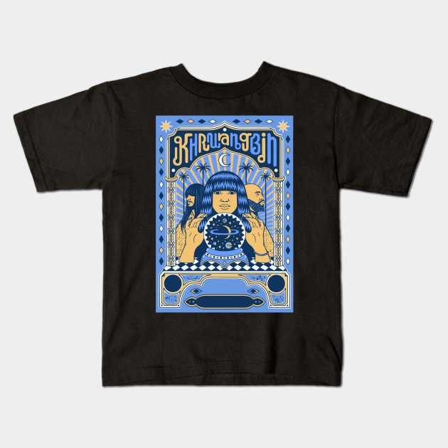 KHRUANGBIN BAND Kids T-Shirt by rahobisona